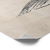 Saint Martin met een Beggar Poster (Hoek)