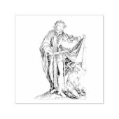 Saint Martin met een Beggar Zelfinktende Stempel (Design)