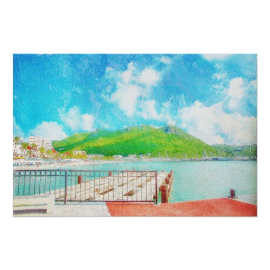 Saint Martin Perfect Poster (Voorkant)