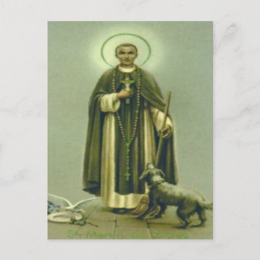 Saint Martin Prayer Briefkaart (Voorkant)