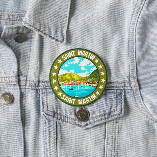 Saint Martin Ronde Button 7,6 Cm (In situ)