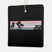 Saint Martin St Maarten Keramisch Ornament (Links)