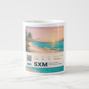Saint Martin SXM Instapass Zonsondergang Grote Koffiekop