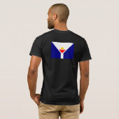 SAINT MARTIN T-SHIRT (Achterkant volledig)