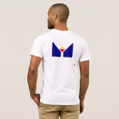 SAINT MARTIN T-SHIRT (Achterkant volledig)