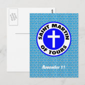 Saint Martin van Tours Briefkaart (Voorkant / Achterkant)