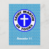 Saint Martin van Tours Briefkaart (Voorkant)