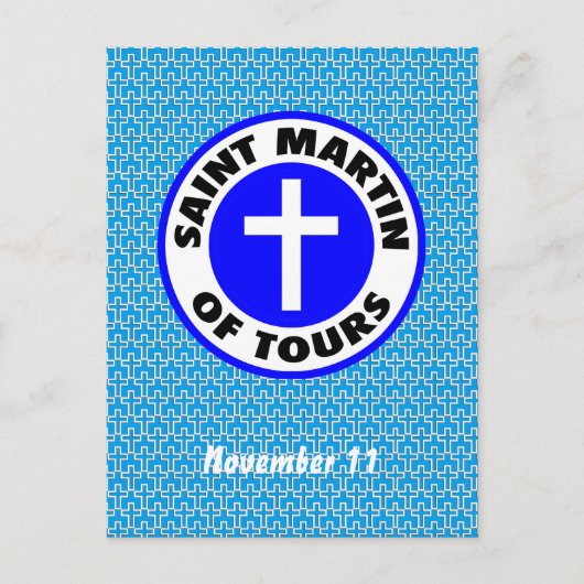 Saint Martin van Tours Briefkaart (Voorkant)