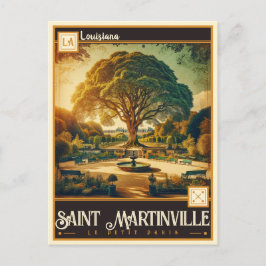 Saint Martinville, Louisiana  | Antiek Briefkaart