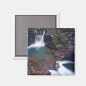 Saint Mary-Herfsten in het Glacier National Park i Magneet (Voorkant / Achterkant)