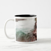 Saint Mary-Herfsten in het Glacier National Park i Tweekleurige Koffiemok (Links)