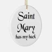 saint mary keramisch ornament (Rechts)
