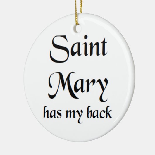 saint mary keramisch ornament (Links)