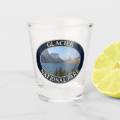 Saint Mary Lake at Glacier National Park Shot Glas (Voorkant)