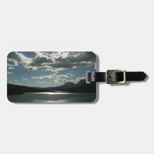 Saint Mary Lake I in Glacier National Park Bagagelabel (Voorkant horizontaal)