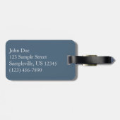 Saint Mary Lake I in Glacier National Park Bagagelabel (Achterkant horizontaal)