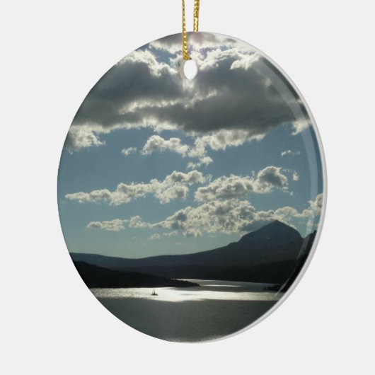 Saint Mary Lake I in Glacier National Park Keramisch Ornament (Links)