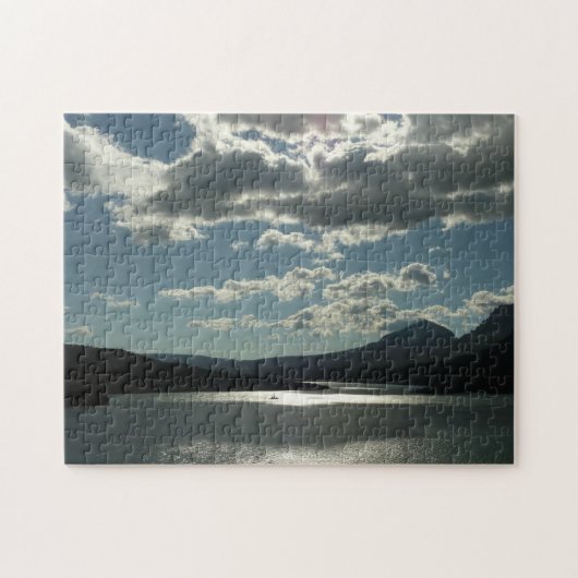 Saint Mary Lake I in Glacier National Park Legpuzzel (Horizontaal)