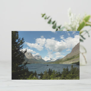 Saint Mary Lake II in Glacier National Park Kaart