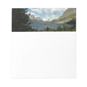 Saint Mary Lake II in Glacier National Park Notitieblok
