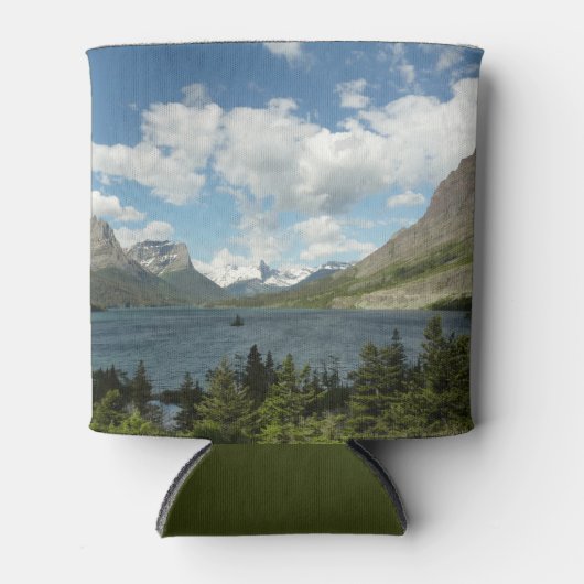 Saint Mary Lake II in het Nationaal Park Glacier Blikjeskoeler (Voorkant)