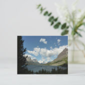 Saint Mary Lake II in het Nationaal Park Glacier Briefkaart (Staand voorkant)