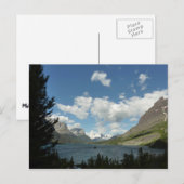 Saint Mary Lake II in het Nationaal Park Glacier Briefkaart (Voorkant / Achterkant)
