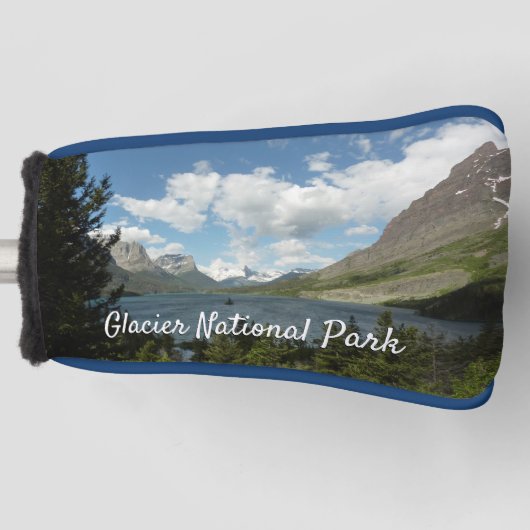 Saint Mary Lake II in het Nationaal Park Glacier Golfheadcover (Voorkant)