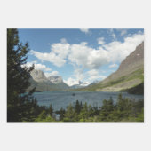 Saint Mary Lake II in het Nationaal Park Glacier Inpakpapier Vel (Voorkant)