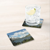 Saint Mary Lake II in het Nationaal Park Glacier Kartonnen Onderzetters (Insitu)