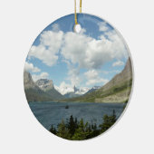 Saint Mary Lake II in het Nationaal Park Glacier Keramisch Ornament (Links)