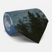 Saint Mary Lake II in het Nationaal Park Glacier Stropdas (Opgerold)