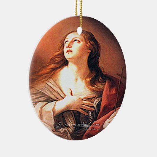 Saint Mary Magdalen Keramisch Ornament (Rechts)