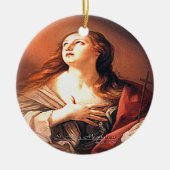 Saint Mary Magdalen Keramisch Ornament (Voorkant)