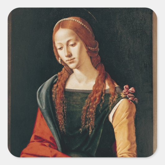 Saint Mary Magdalene, 1500-10 Vierkante Sticker (Voorkant)