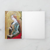 SAINT MARY MAGDALENE 2 Gold, Red Feestdagen Kaart (Binnen)