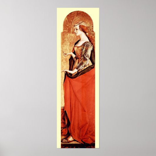 SAINT MARY MAGDALENE 2 Gold, Red Poster (Voorkant)