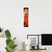 SAINT MARY MAGDALENE 2 Gold, Red Poster (Thuiskantoor)