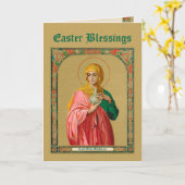 Saint Mary Magdalene als Myrrhbearer (ORX 01) Pase Kaart (Gele Bloem)