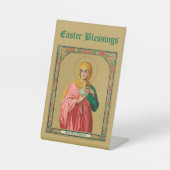 Saint Mary Magdalene als Myrrhbearer (ORX 01) Pase Reclamebord Met Voetstuk (Voorkant)