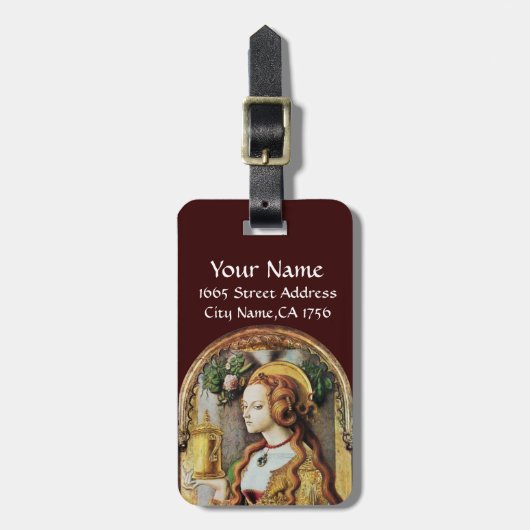 SAINT MARY MAGDALENE BAGAGELABEL (Voorkant verticaal)