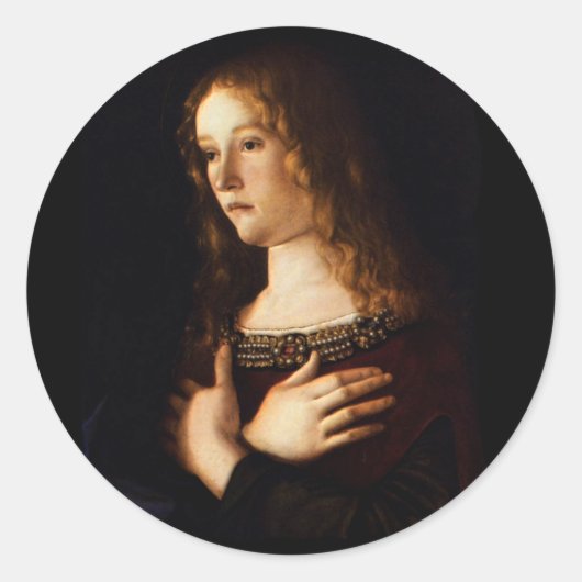 Saint Mary Magdalene - Bellini Ronde Sticker (Voorkant)