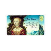 SAINT MARY MAGDALENE, bruin perkament Etiket (Voorkant)