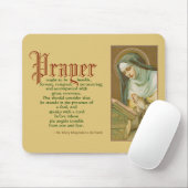 Saint Mary Magdalene de Pazzi (JM 45) Muismat (Met muis)