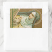 Saint Mary Magdalene de Pazzi (JM 45) Rechthoekige Sticker (Tas)