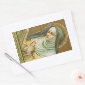Saint Mary Magdalene de Pazzi (JM 45) Rechthoekige Sticker (Envelop)