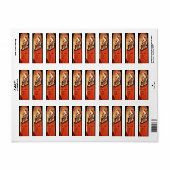 SAINT MARY MAGDALENE ETIKET (Full Sheet)