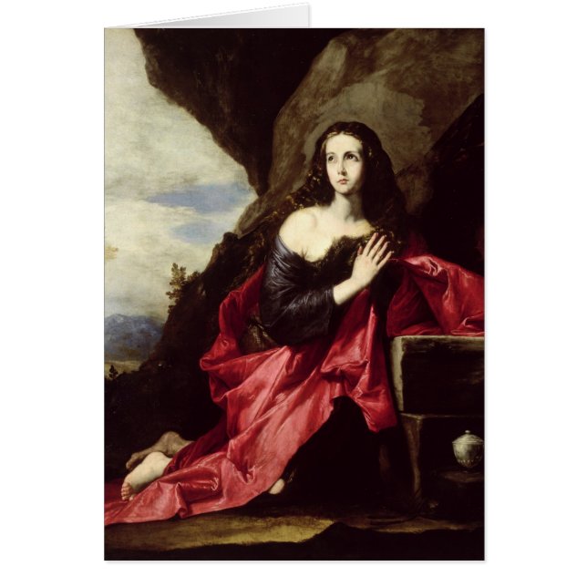 Saint Mary Magdalene of St. Thais in de woestijn (Voorkant)