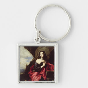 Saint Mary Magdalene of St. Thais in de woestijn Sleutelhanger