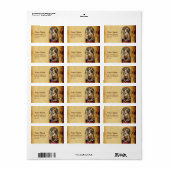 SAINT MARY MAGDALENE Parchment Etiket (Full Sheet)
